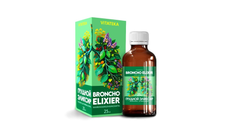 VITATEKA Broncho Elixir Rinnaeliksiir 25 ml