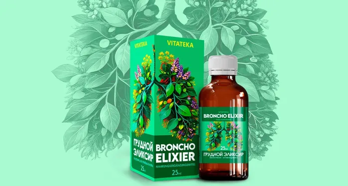 VITATEKA Broncho Elixir Krūtinės eliksyras 25 ml