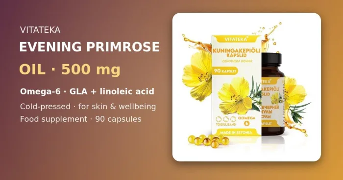 Kuningakepiõli kapslid VITATEKA 500 mg, 90 kapslit