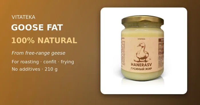 VITATEKA Goose Fat 210 g
