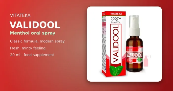 VALIDOOL-suihke VITATEKA 20 ml