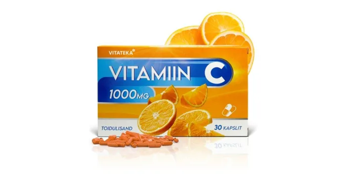 VITATEKA C-vitamiini 1000 mg, 30 kapselia