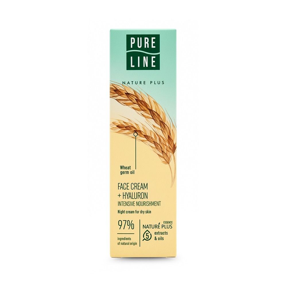 "PURE LINE" Toitev öökreem näole, 40 ml