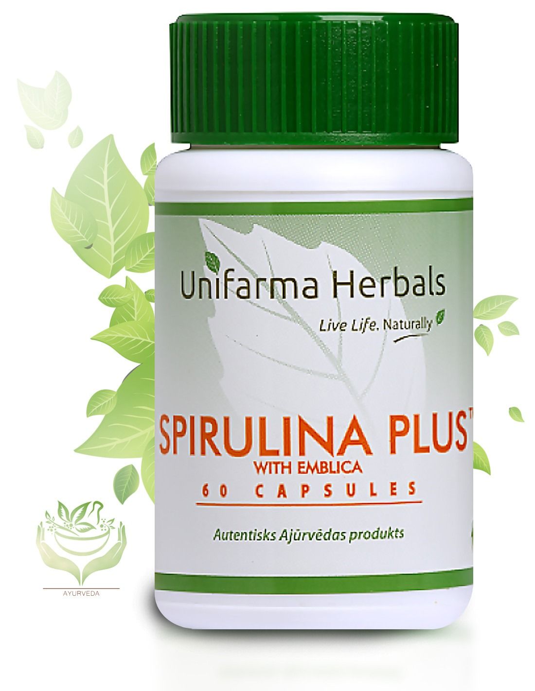 SPIRULINA PLUS + EMBLIKA N60 – UNIFARMA HERBALS