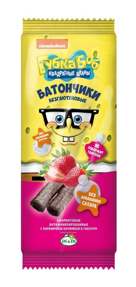 Sponge Bob batoonike maasikaga 20 g