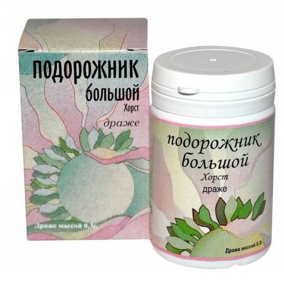 Teelehe drazheed Horst 0,3g (подорожник) ( podorozhnik )
