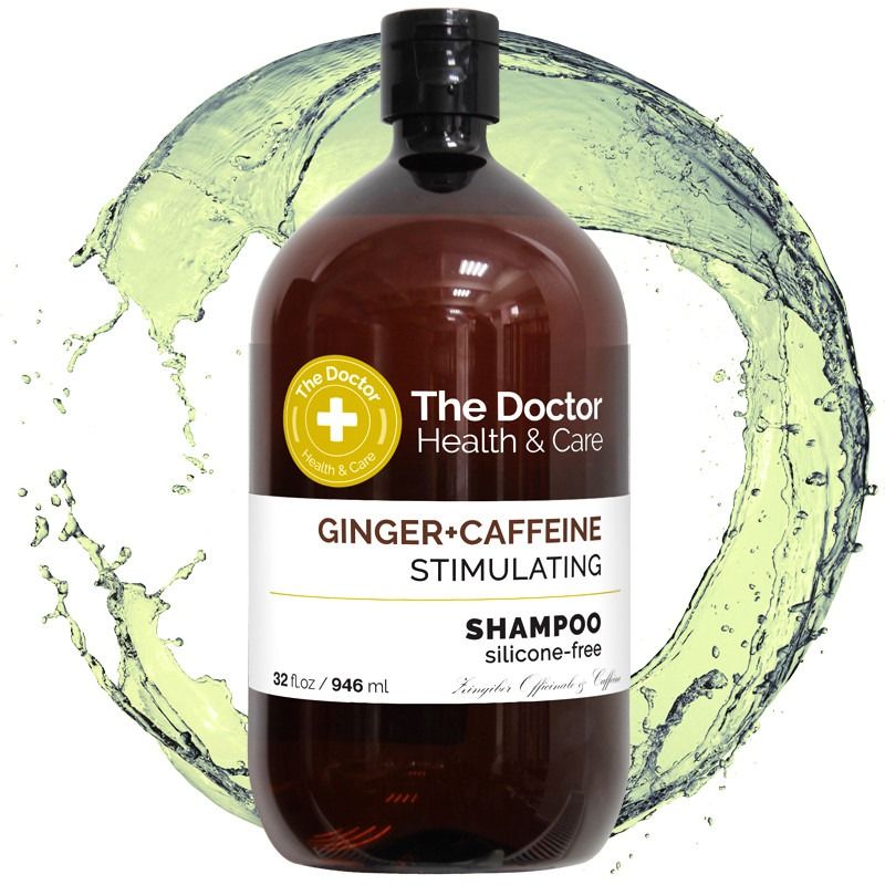 ŠAMPOON INGVER + CAFFEINE STIMULATING  The Doctor Health & Care  946 ml ELFA PHARM