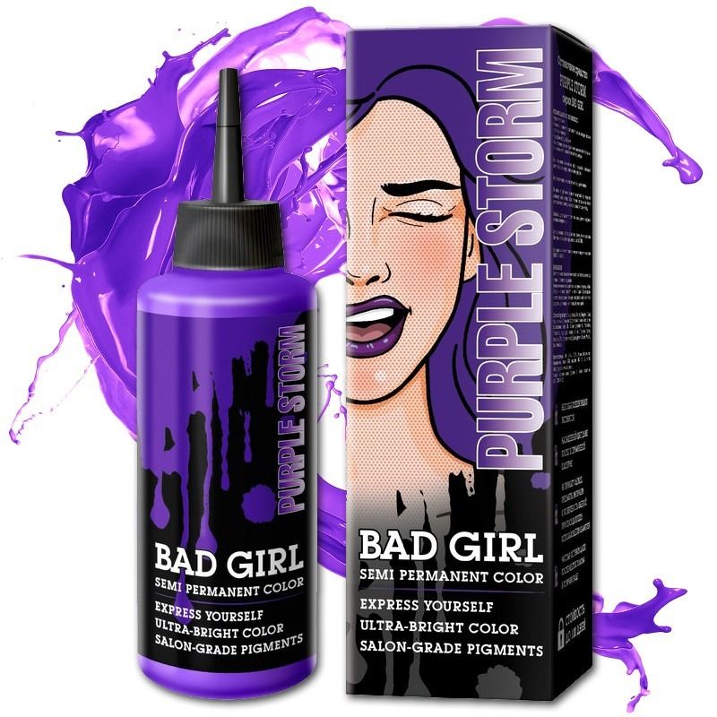 TOONIV POOLPÜSIV EFEKTVÄRV Bad Girl LILLA 150ML