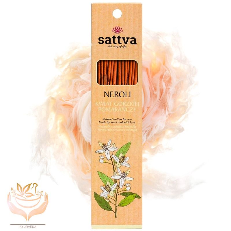 Viirukipulgad neroli lõhnaga 30g (15 tk) - Sattva