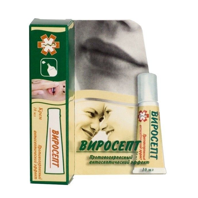 VIROSEPT HERPESE JA KÜLMETUSHAIGUSTE ENNETAMISEKS KREEM 10ML 