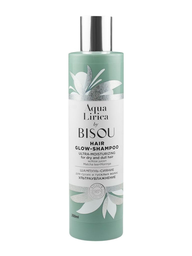 BISOU LÄIKIV ÜLINIISUTAV ŠAMPOON KUIVADELE JA TUHMIDELE JUUSTELE 250ML
