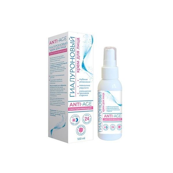 HÜALUROONHAPPEGA NÄOKREEM (ANTI – AGE ) 100ML. – MEDIKOMED