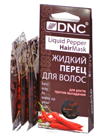 Juukseõli punase pipraga 3*15 ml - DNC