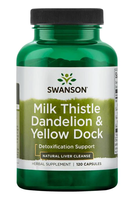 MAARJAOHAKAS JA KÄRNOBLIKAS KAPSLID N120 - SWANSON (MILK THIS DANDELION YELLOW DOCK)