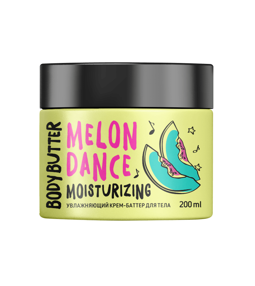 MONO LOVE BIO MELON DANCE (MELON + COCONUT OIL) MOISTURIZING CREAM BATTER FOR THE BODY 200ML - Gridem