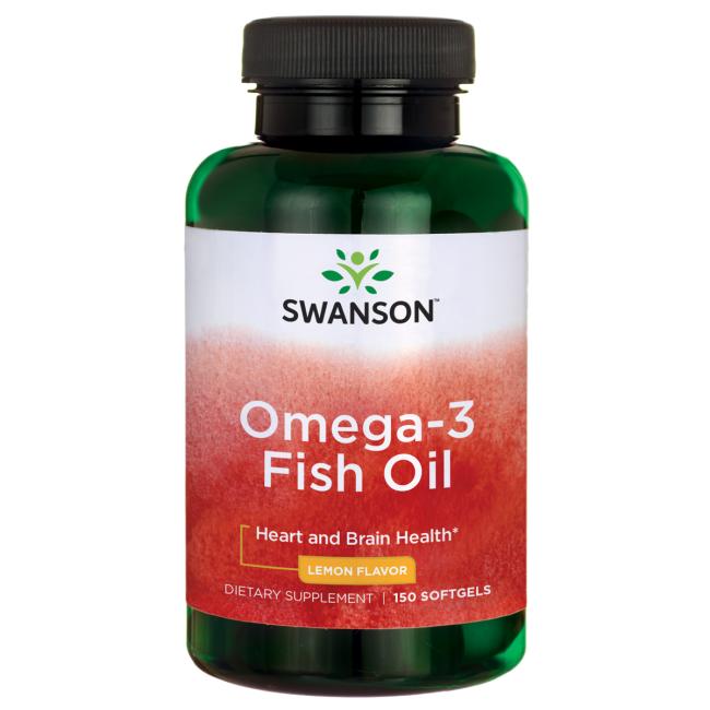 KAPSLID OOMEGA-3 KALAÕLI SIDRUNIMAITSELISED  N150  - SWANSON 