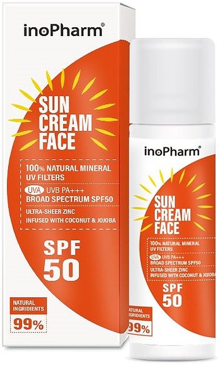 PÄIKESEKAITSEKREEM SPF50 NÄOLE 35ML RUBELLA