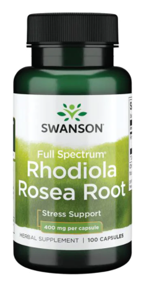 Roosilõhnaline kuldjuur kapslid N100 400mg – Swanson