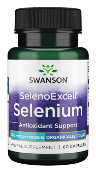 SELEEN KAPSLID 200MCG N60 - SWANSON