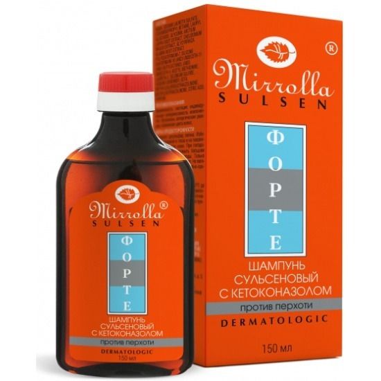 Hilseen vastainen shampoo + ketokonatsoli "Sulsen Forte" 150 ml - Mirolla