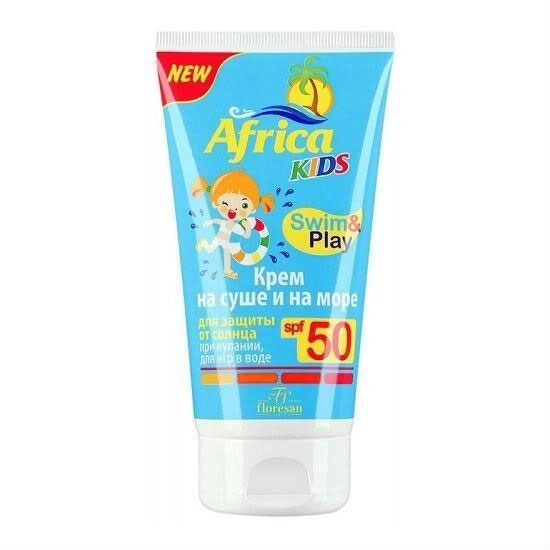 Крем для защиты от солнца Africa Kids SPF50 для детей 150мл