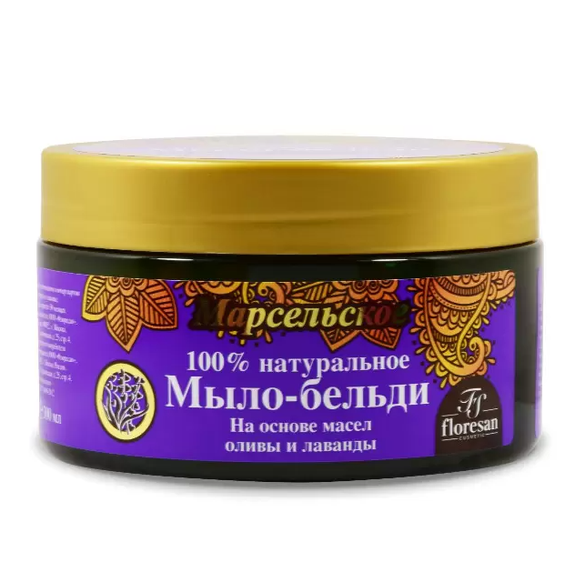 Флоресан Мягкое мыло-бельди Марсельское, 300 мл