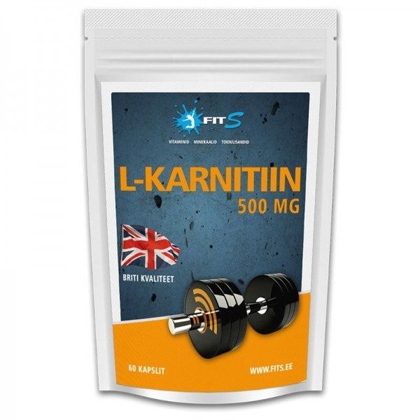 FITS  Atsetüül-L-karnitiin 500mg kapslid 60tk