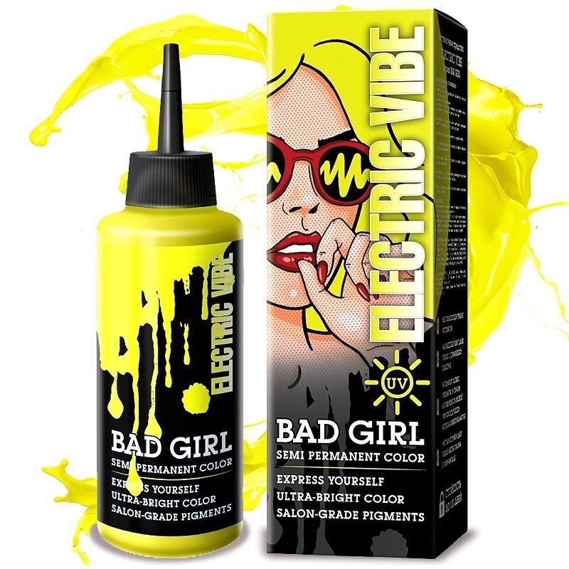 TOONIV POOLPÜSIV EFEKTVÄRV ELECTRIC VIBE (NEOONKOLLANE) BAD GIRL 150 ML.