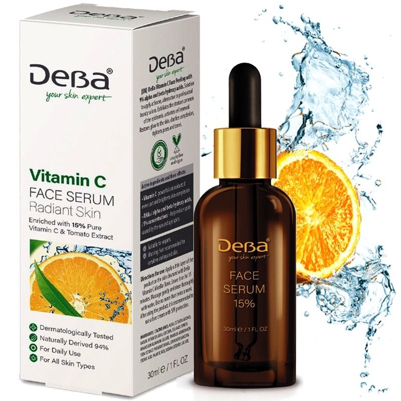 DEBA NÄOSEERUM C-VITAMIINI JA TOMATI EKSTRAKTIGA 30ML