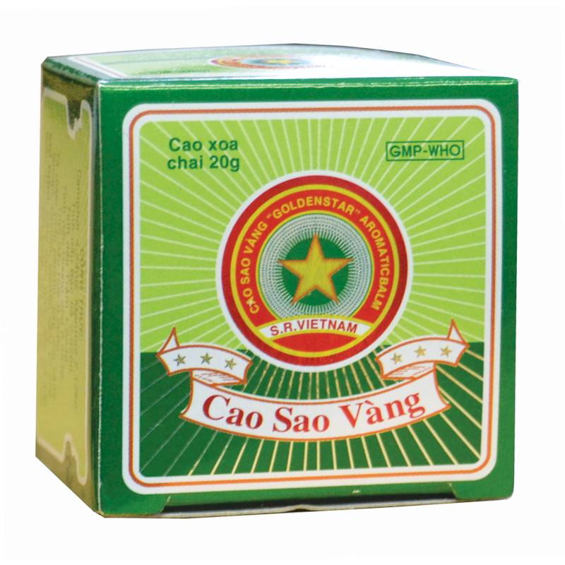 Vietnami palsam "Kuldne täht" 20 g