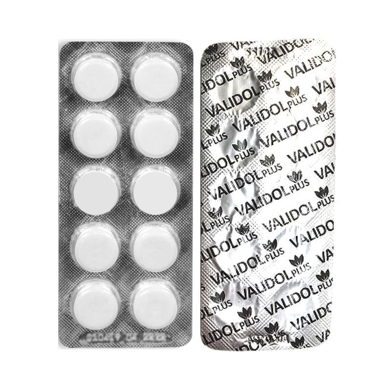 Validol 10 tabletti "Kardiovaskulaarne tugi ja stressi leevendamine" 50 mg