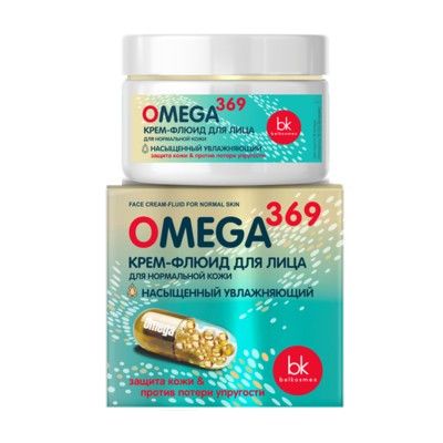 KREEM-FLUID NÄOLE NORMAALSELE NAHALE  OMEGA 369 48g Belkosmeks