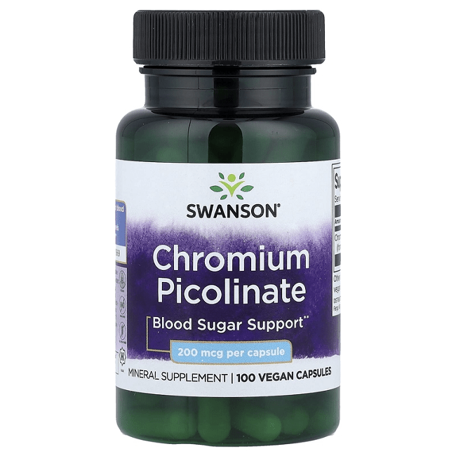 "SWANSON" Chromium Picolinate kapslid, N100