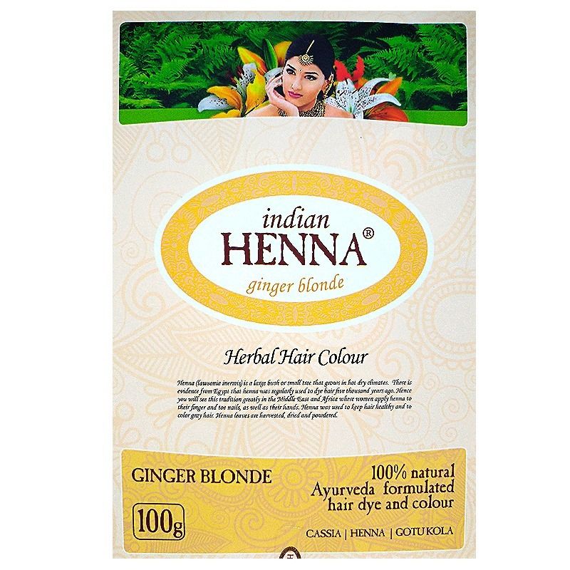 INDIAN HENNA INGVERI BLOND 100G