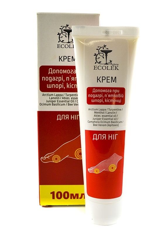 Jalakreem podagra, kukekannuse ja bursiidi vastu 100 ml - Ekolek