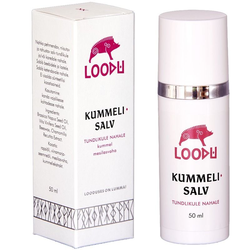 KUMMELISALV TUNDLIKULE NAHALE LOODU 50 ML
