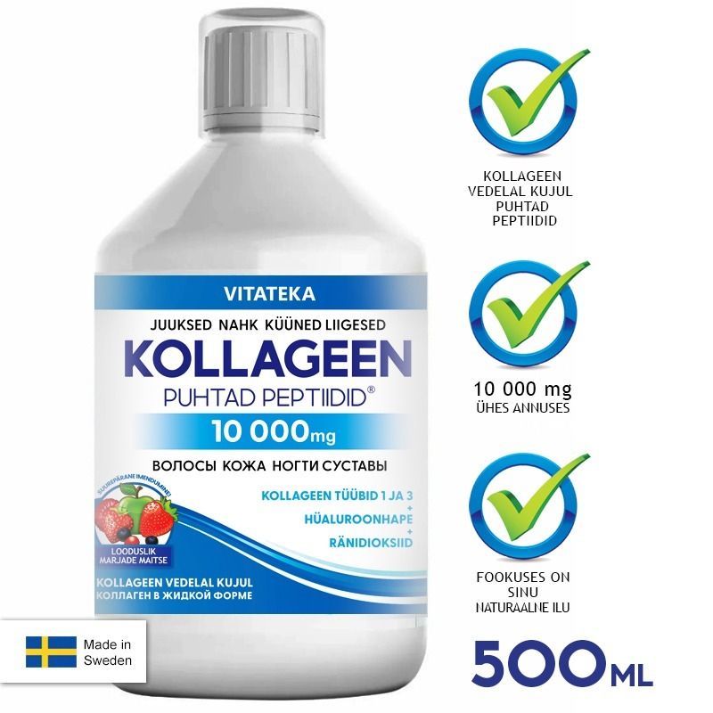 Loomne kollageen 10000 mg 500 ml - Vitateka