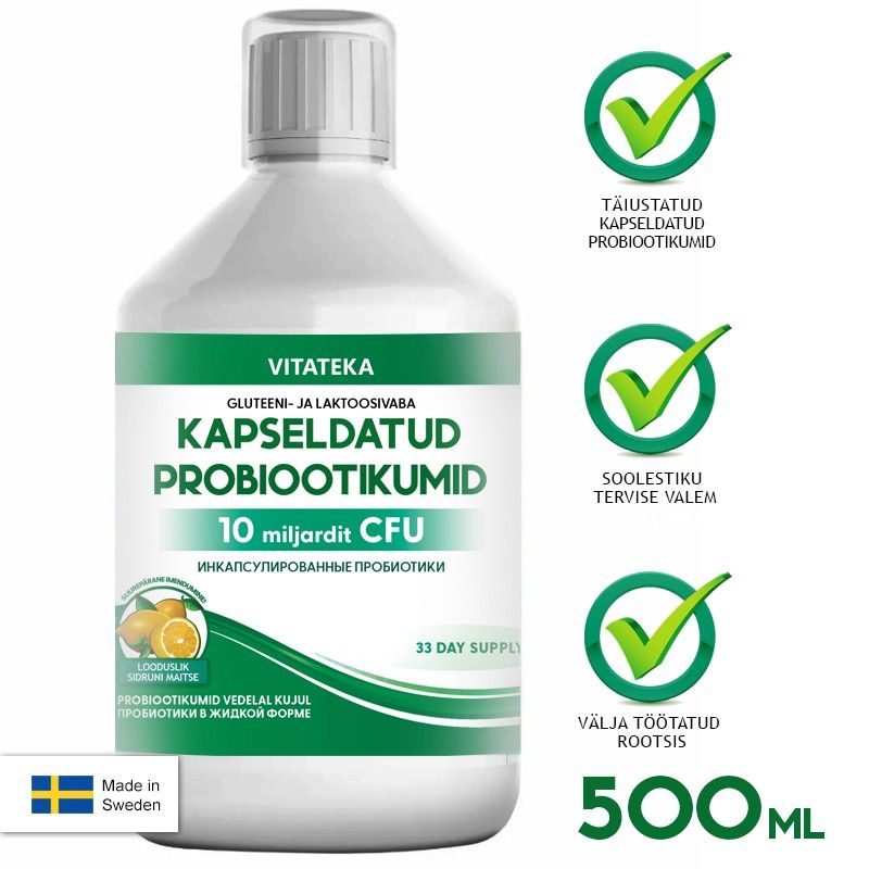 Kapseldatud probiootikumid 500ml -  Vitateka