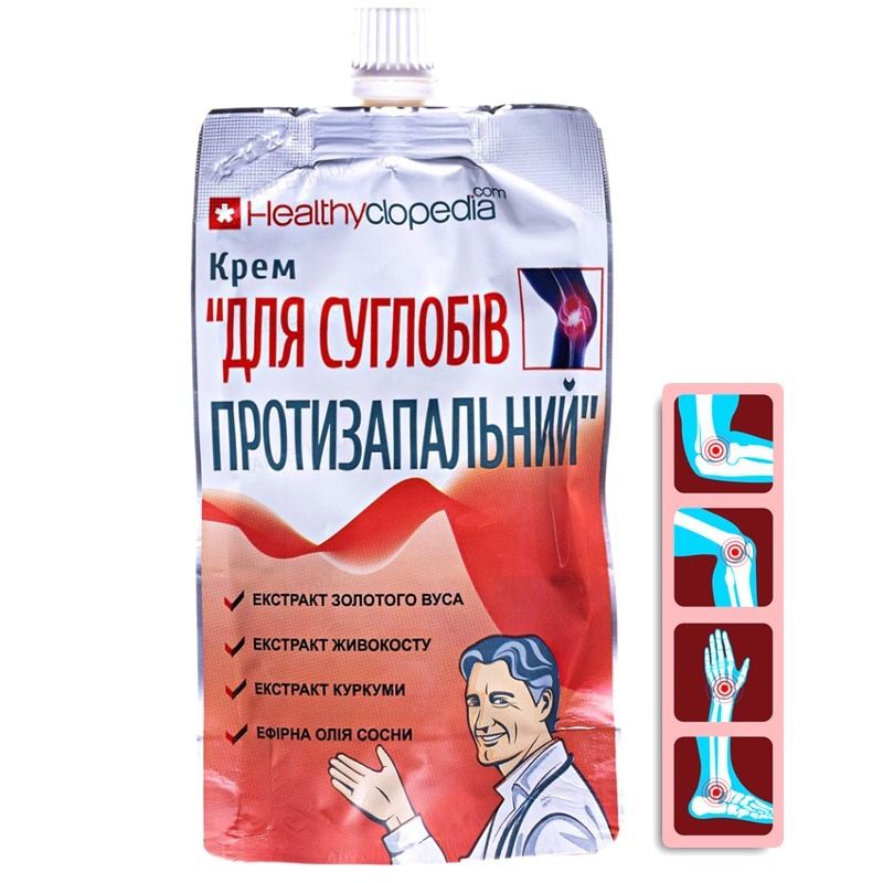 Põletikuvastane kreem liigestele 100 ml healthyclopedia