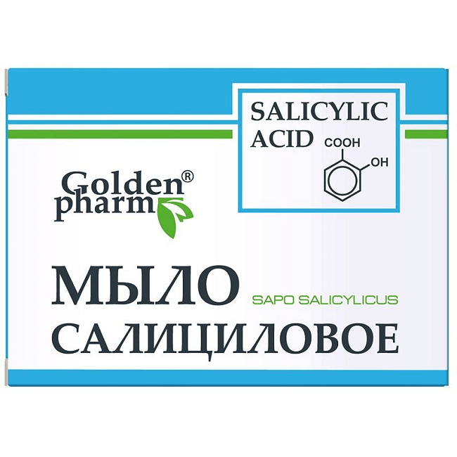 "GOLDEN PHARM" Seep salitsüülhappega 70 g