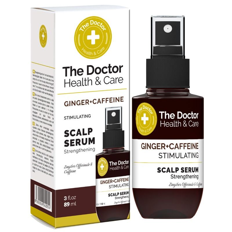 СЫВОРОТКА ДЛЯ ВОЛОС THE DOCTOR HEALTH & CARE GINGER + CAFFEINE, СТИМУЛИРУЮЩАЯ, 89 МЛ
