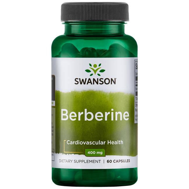 KAPSLID BERBERINE 400MG N60 SWANSON