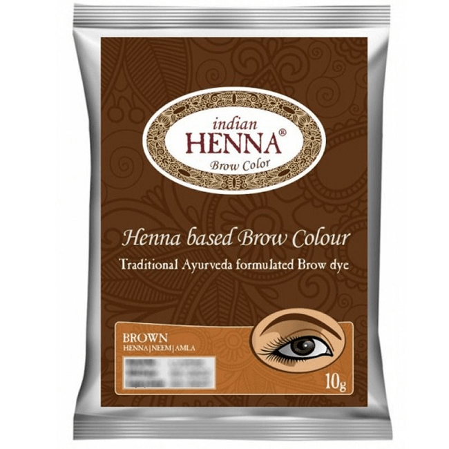 "Indian Henna" India henna kulmudele, pruun 10 G