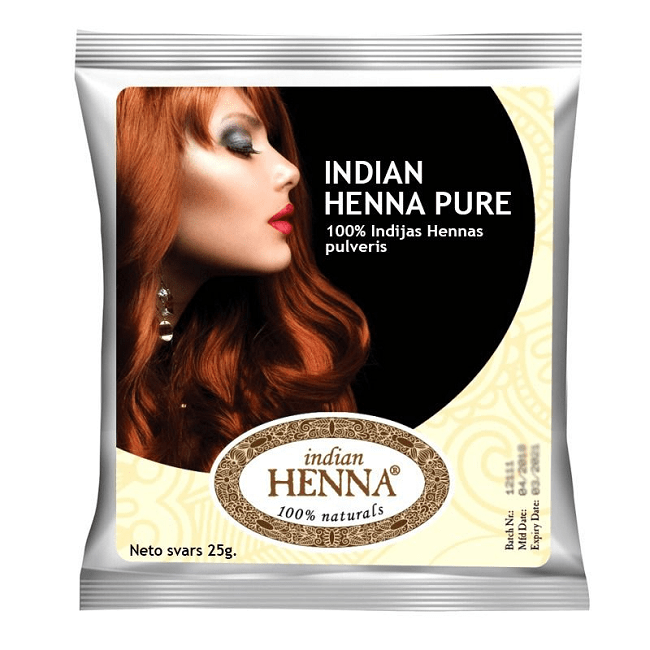 "INDIAN HENNA" Hennapulber 25 g