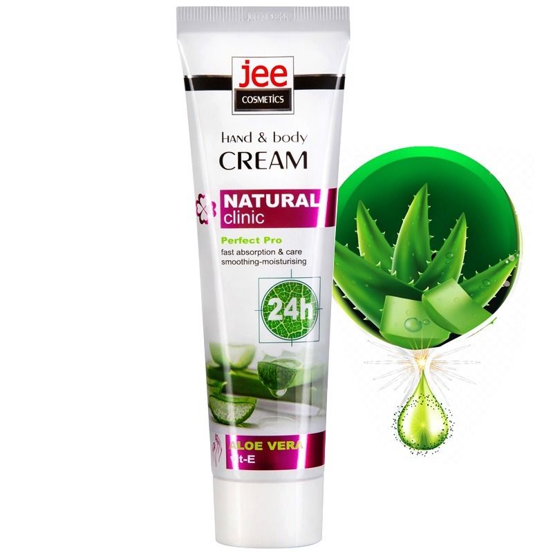 "JEE COSMETICS" Käte- ja kehakreem "aloe vera" 100 ml 