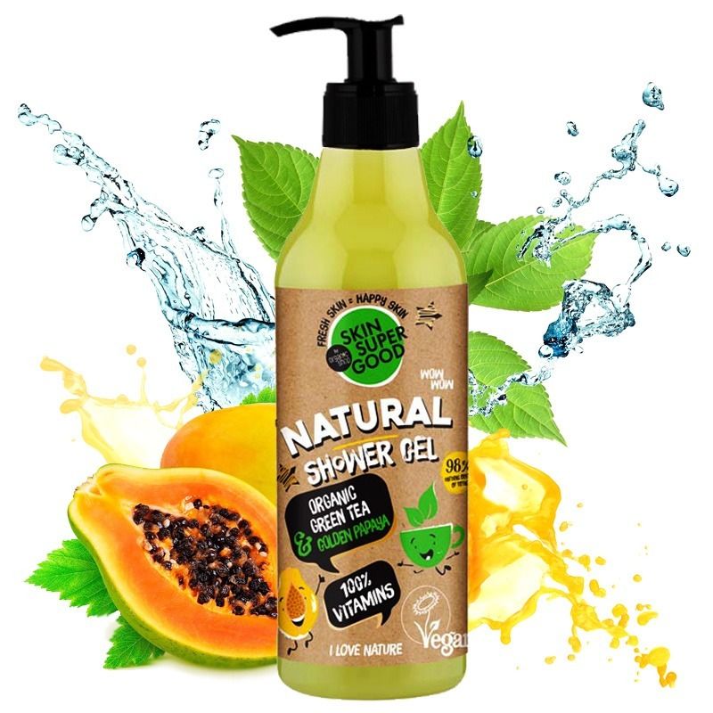 "Skin Super Good" Looduslik dušigeel  "100% Vitamins", 500 ml 