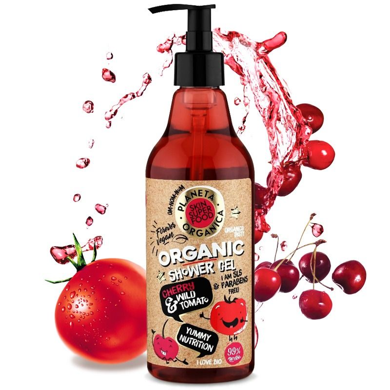 "Skin Super Good" Looduslik dušigeel  "Cherry Splash", 500 ml 