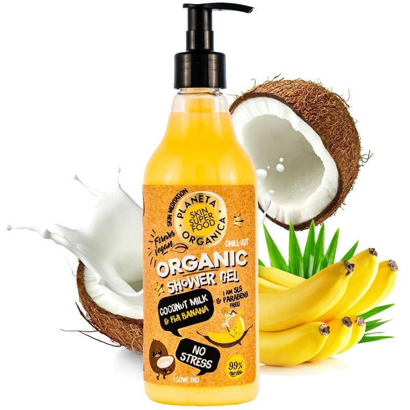"Skin Super Good" Looduslik dušigeel "No Stress", 500 ml
