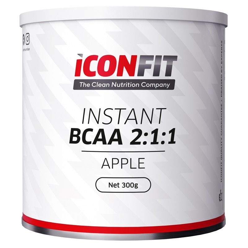 ICONFIT BCAA 2:1:1 Aminohapped õun (300 G)