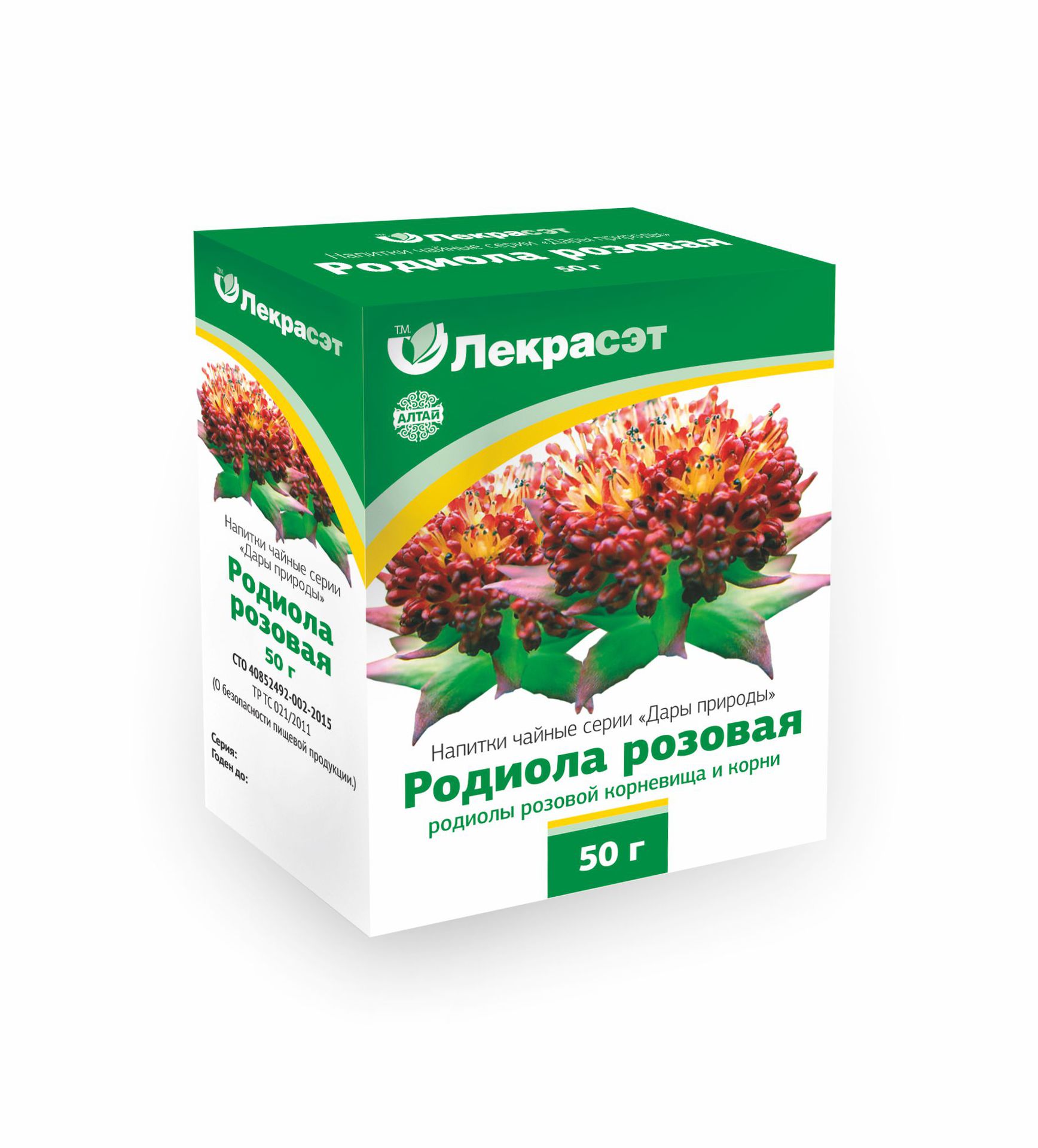"LEKRASET" Roosilõhnaline kuldjuur, 50 g